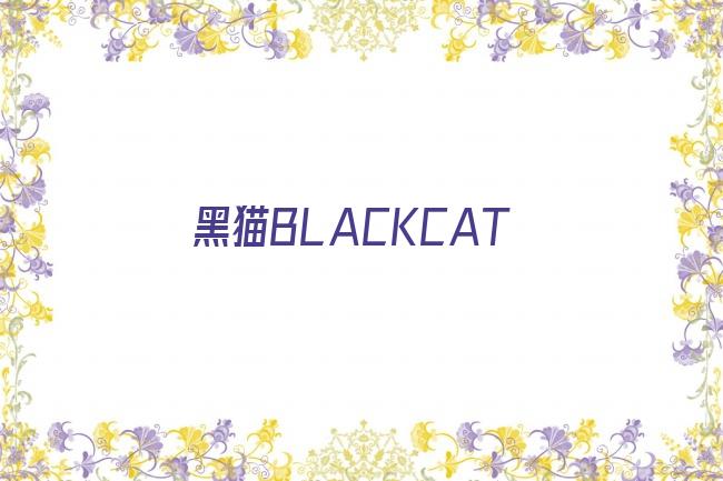 黑猫BLACKCAT剧照