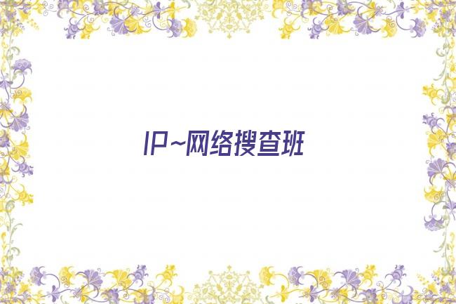 IP~网络搜查班剧照